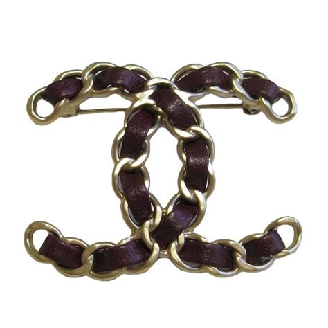 chanel brooch leather|designer Chanel brooches uk.